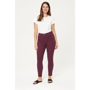 Loft Curvy High Waist Skinny Ankle Jeans‎